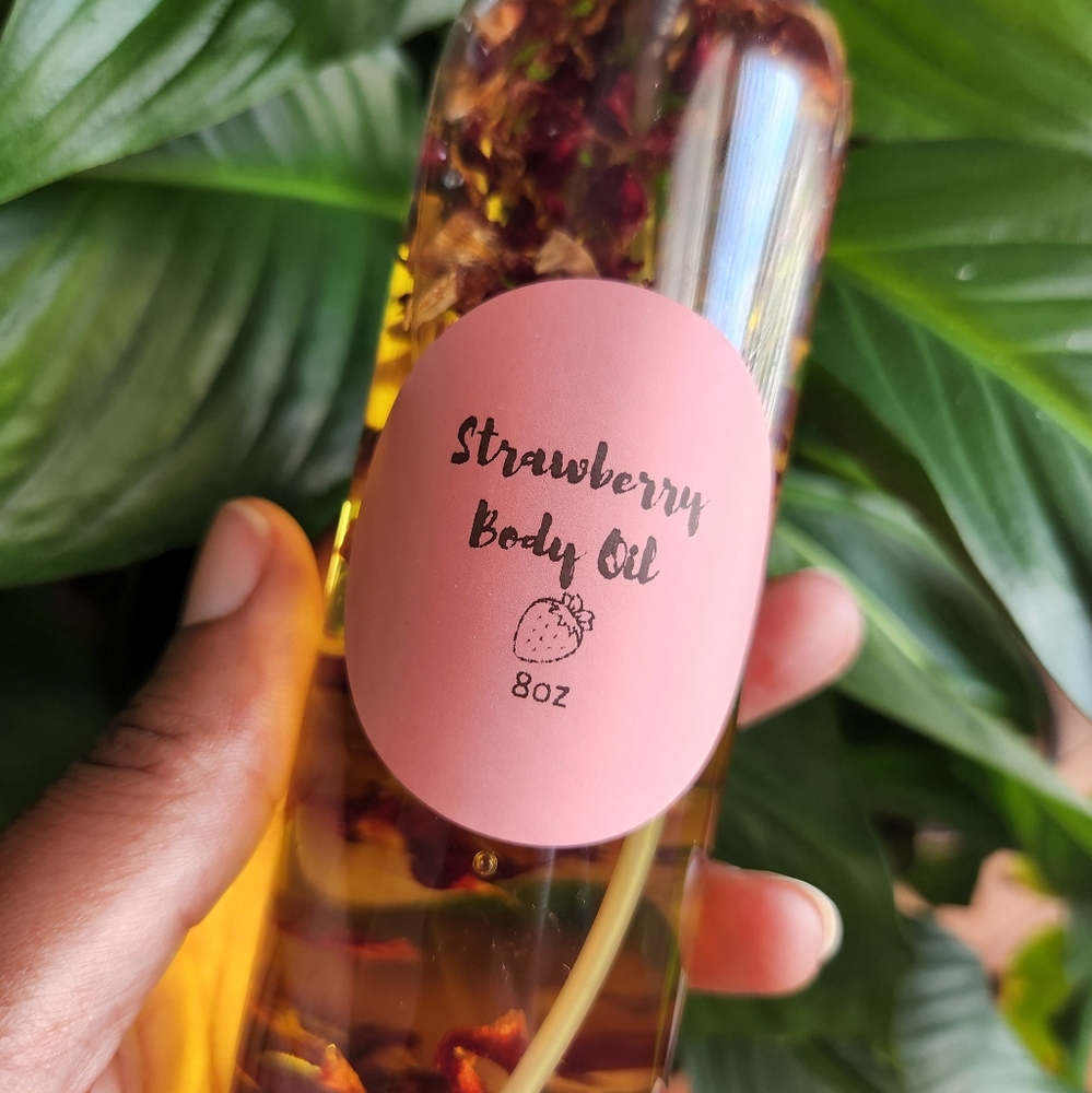All organic handmade body oil